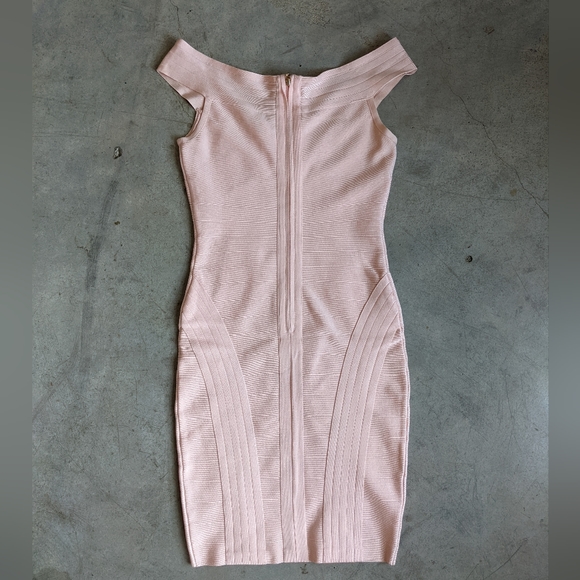 Marciano pink bodycon dress size M - Picture 5 of 7